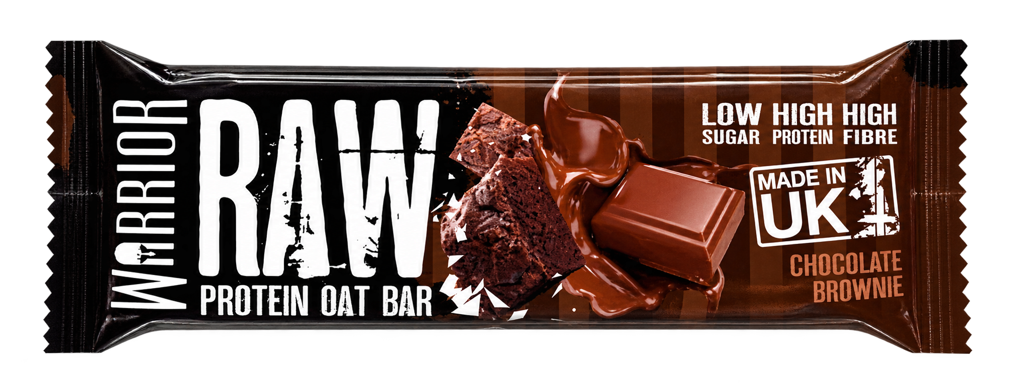 Warrior RAW Chocolate protein flapjack